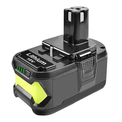 RYOBI 18V 5Ah Battery and Ryobi Battery Charger Compatible Replacement