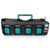 Makita 144-18V four port charger front view showing ports
