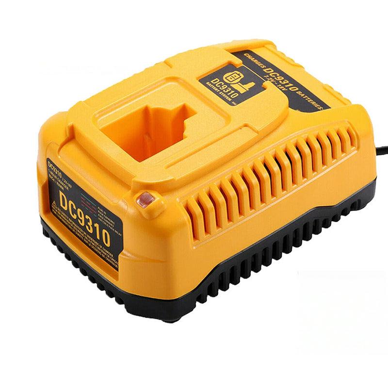 Replacement Dewalt DC9310 charger front view showing charging port