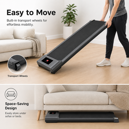Walking Pad Treadmill Compact Flat