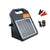 Solar fence energiser 5km showing front panel and controls