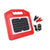 Solar electric fence energiser 15km front view showing LED indicator