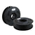 3D printer filament PLA black spool side view