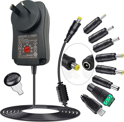 30W Power Supply Universal Multi Voltage Power Supply AC/DC