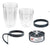 5pcs Cups and Blade Replacement Kit For NutriBullet Juicer 900W/600W