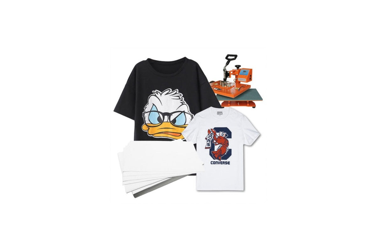 Close up of heat transfer paper texture for inkjet printing