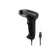 Barcode scanner wired USB laser handheld in black