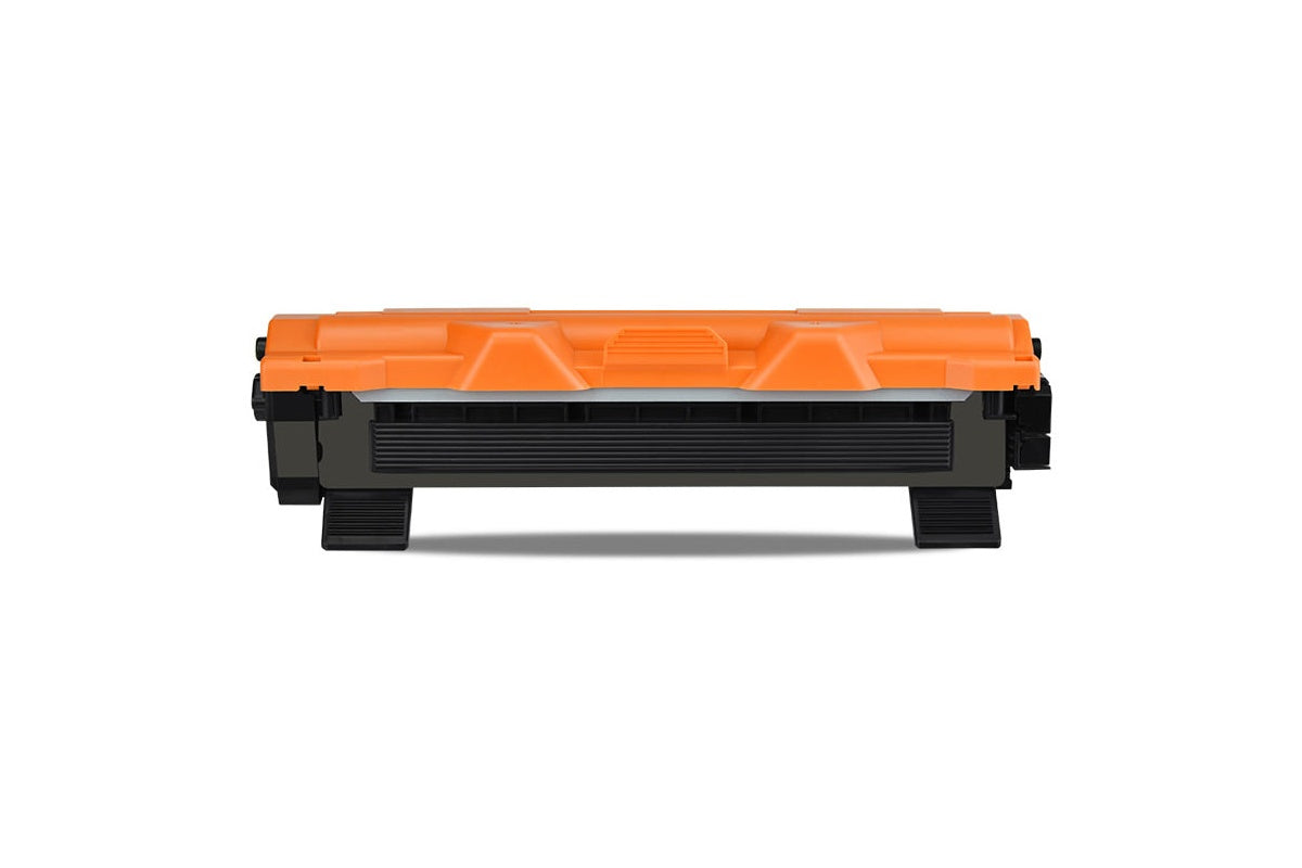 Side angle of Brother TN1070 compatible black toner cartridge