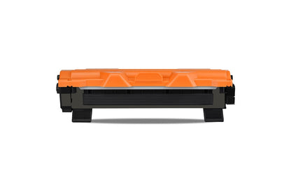 Side angle of Brother TN1070 compatible black toner cartridge
