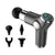 Massage gun deep tissue massager showing grey ABS body