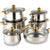 Cookware Set for Induction Electric and Gas Cooktops