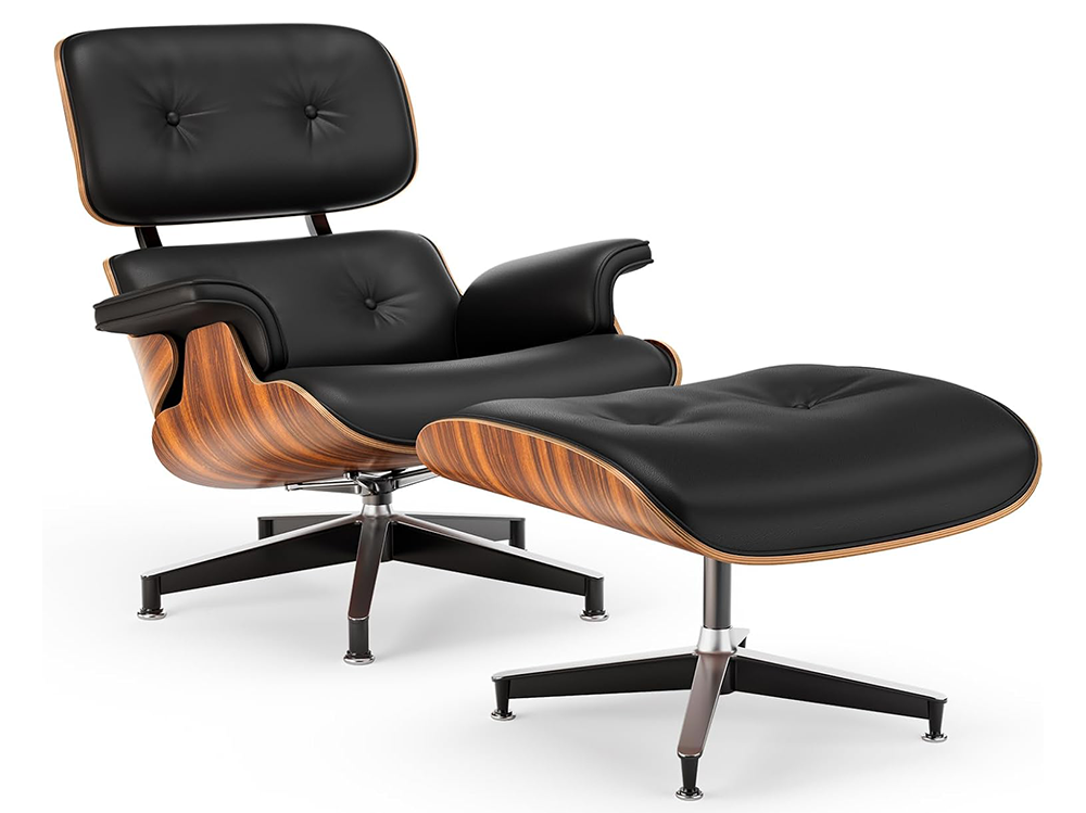 Replica Eames Chair with Ottoman