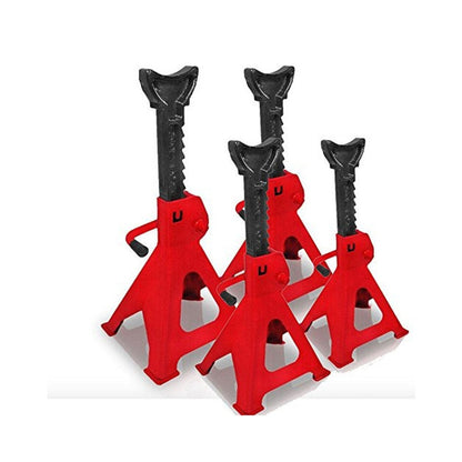 Axle stand pair steel construction with 3 ton capacity