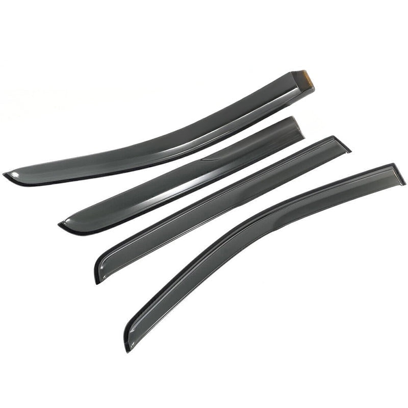 Ford Ranger window visors black colour side view