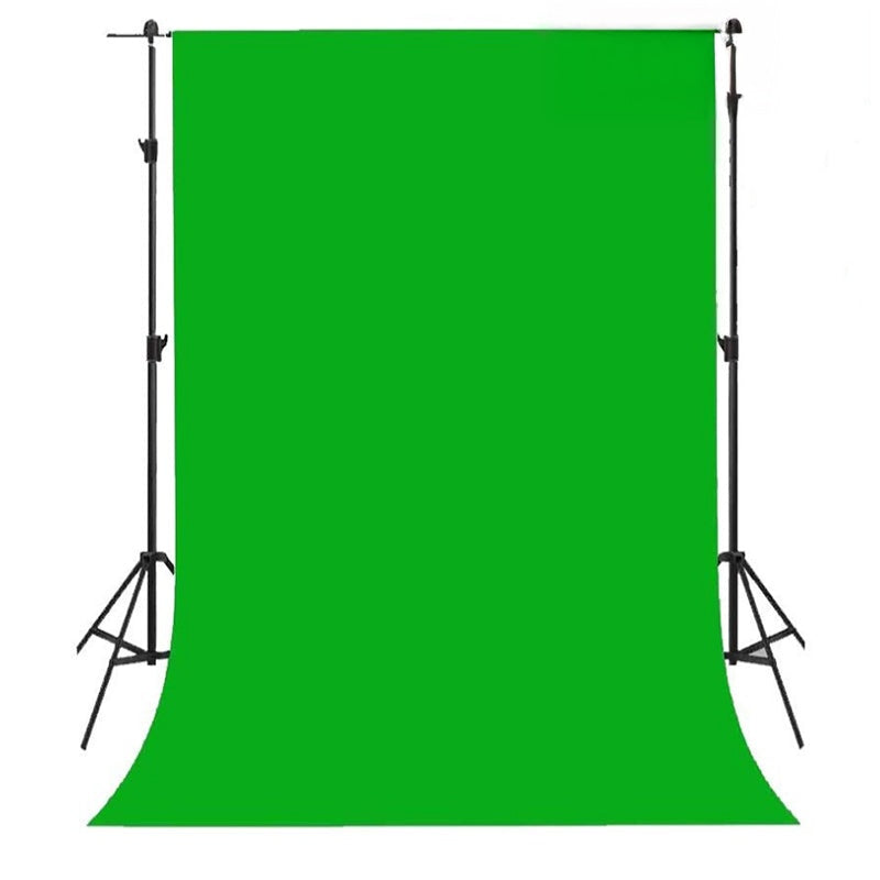 Green screen backdrop muslin full view 3m by 4m size