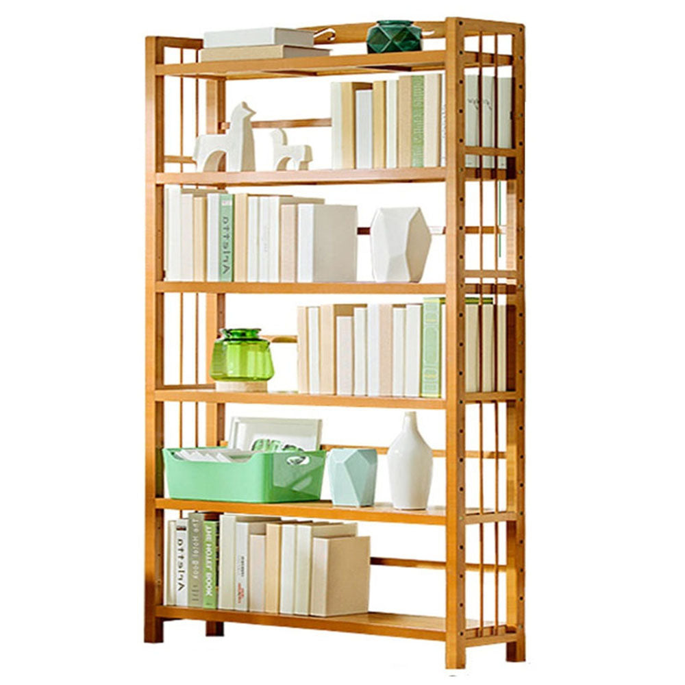 Assembly tools included with bamboo bookshelf storage rack