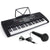 Keyboard Piano 61 keys front view with built-in speakers