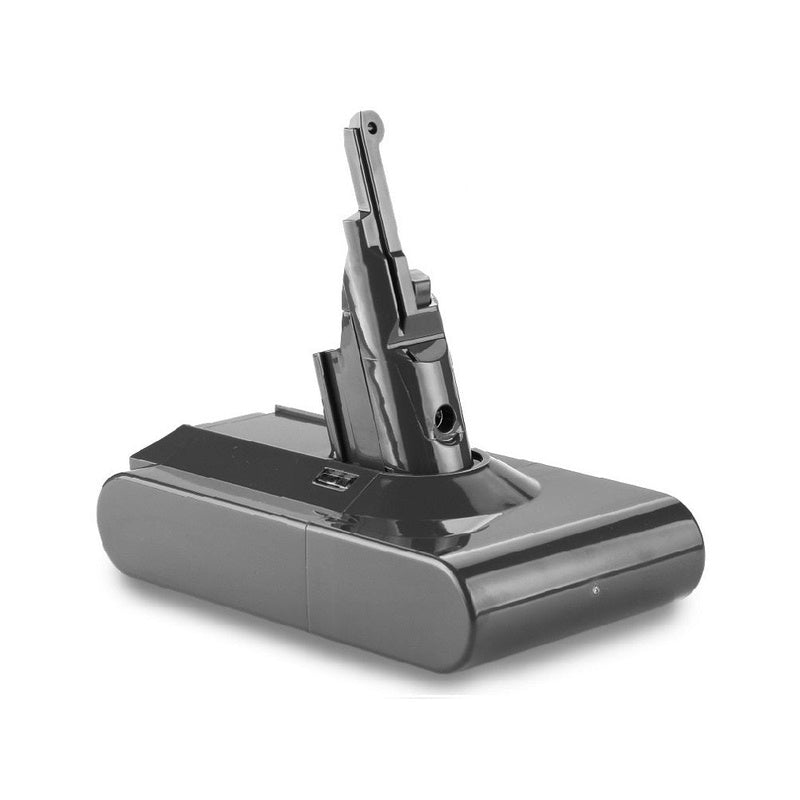 Dyson V8 battery replacement showing lithium cell design