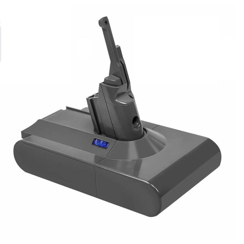 Dyson V7 battery replacement showing 216V voltage label