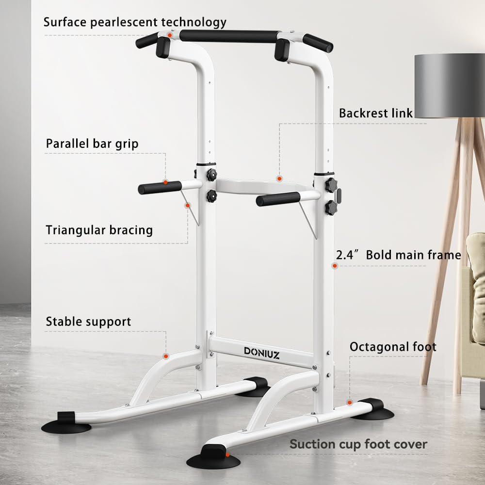 Multi-Function Chin-Up and Pull-Up Bar – Adjustable Workout Station