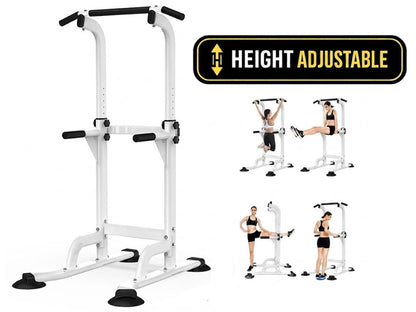 Multi-Function Chin-Up and Pull-Up Bar – Adjustable Workout Station