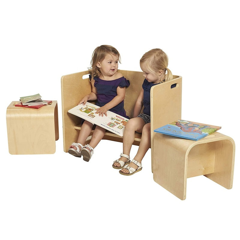 Kids Table and Chairs Set - Study Desk