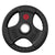 Olympic bumper weight plate 10kg showing rubber coating
