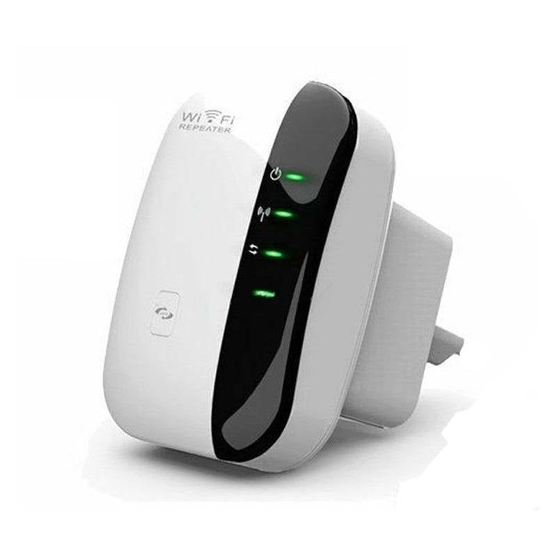 Wireless-N Wifi Repeater showing front view with NZ plug