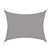 Sun shade sail 5x5m grey waterproof polyester fabric close up