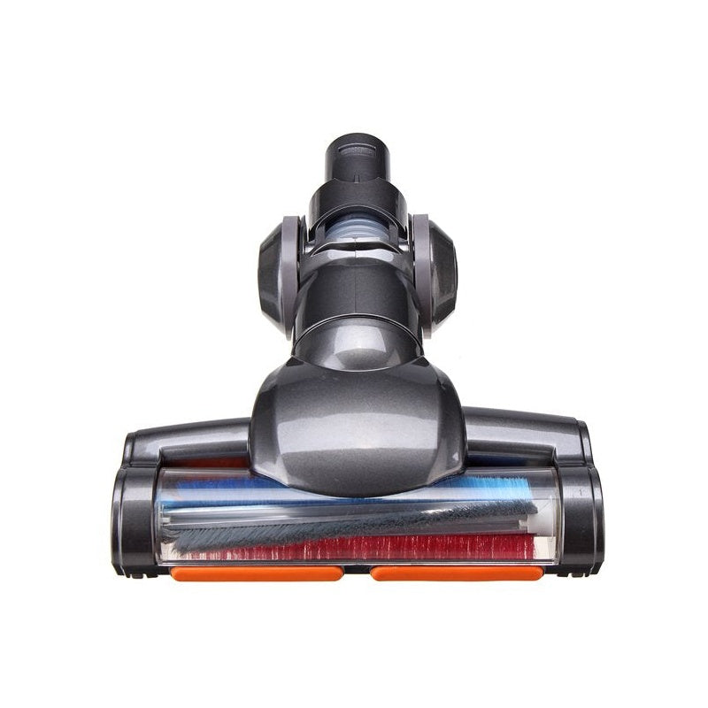 Dyson V6 motorised floor brush head showing grey ABS material