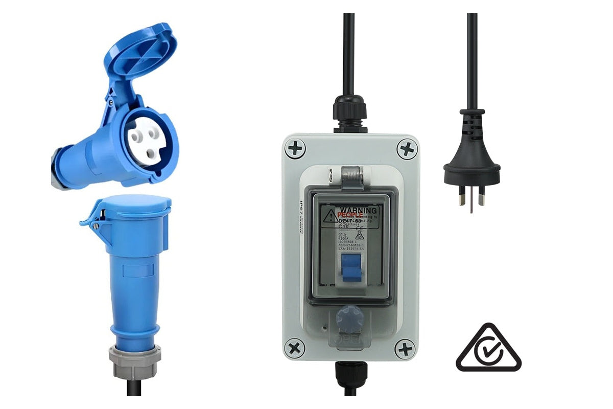 Caravan Extension Cable Adaptor IP65