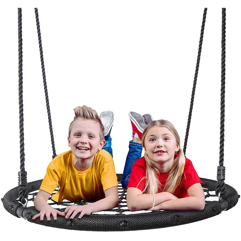 Spider Web Swing Hammock 80cm showing thick steel frame