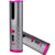 Cordless hair curler showing front view with U type entrance