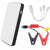 Car jump starter white colour showing front view