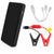 Car jump starter portable 20000mAh battery charger in black