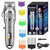 Hair trimmer cordless clippers showing metal body design