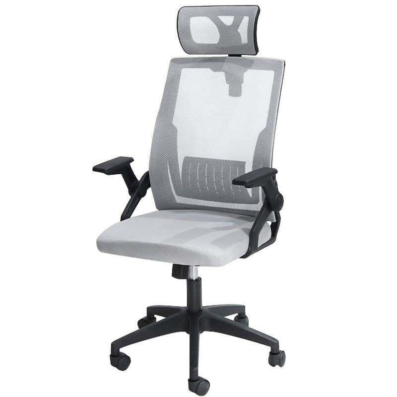 Office chair ergonomic mesh back in black colour