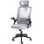 Office chair ergonomic mesh back in black colour