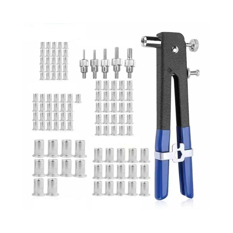 Nut Rivet Tool showing steel body and rubber grip handle