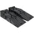 Car ramps pair showing heavy duty black plastic material
