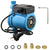 Hot water booster pump 260W front view showing stainless steel body