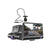 Car dash camera video recorder front view showing 4 inch screen