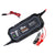 BYGD car battery charger front view showing black ABS casing