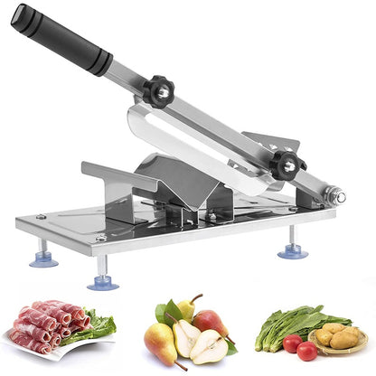 Manual Meat Slicer Stainless Steel