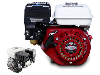Petrol engine torque output label and specifications plate
