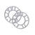 Wheel spacers 5mm alloy aluminium showing front view