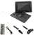 Portable DVD player showing 101 inch HD screen in black