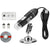 USB microscope digital 1600X zoom showing front view with LED lights