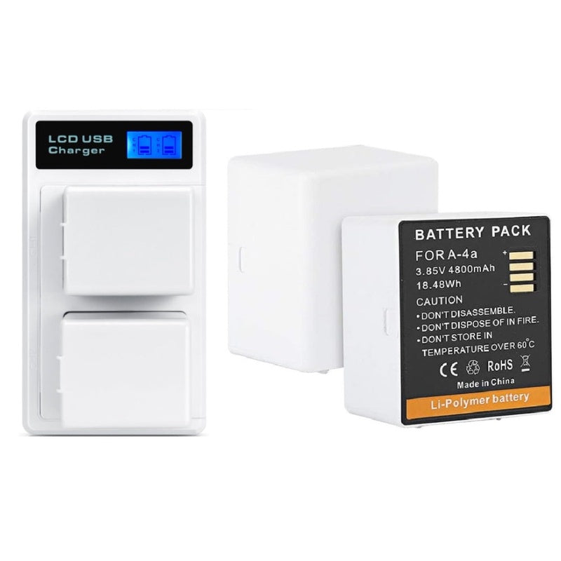 Arlo Pro 3 / Pro 4 Battery Charger + 2 Batteries