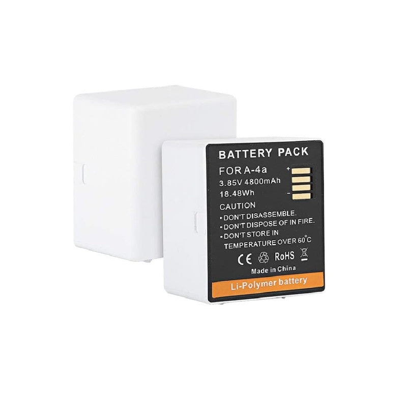 Arlo Pro 3 Pro 4 rechargeable battery front view in black